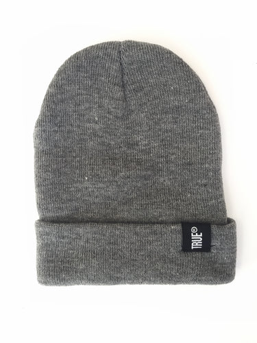 grey woollen beanie hat