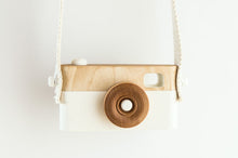 Wooden Camera Toy White